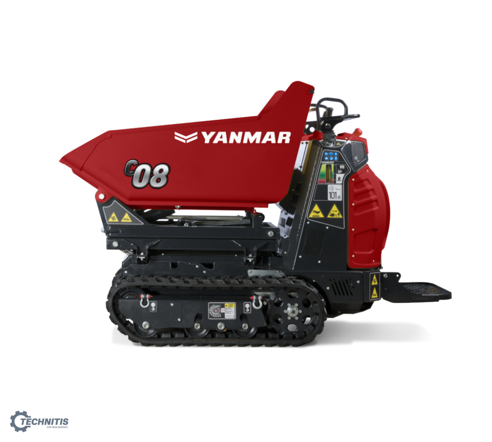 Yanmar C08 HI TIP vikšrinis transporteris